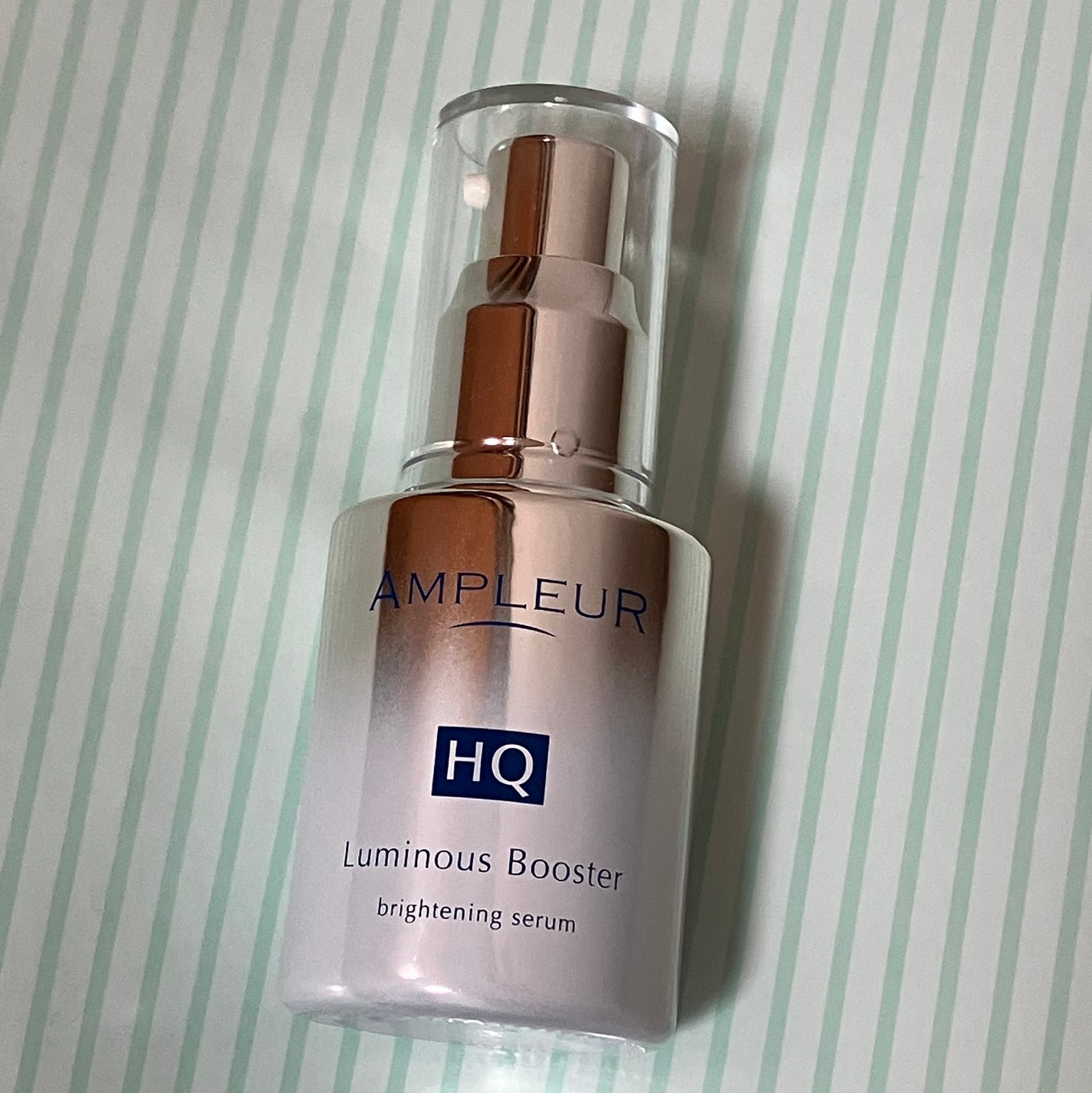 ルミナスHQブースター/アンプルール/ブースター・導入液を使ったクチコミ(1枚目)