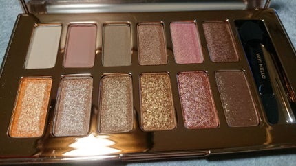 バレンタインボックス/VAVI MELLO/アイシャドウパレットを使ったクチコミ(2枚目)