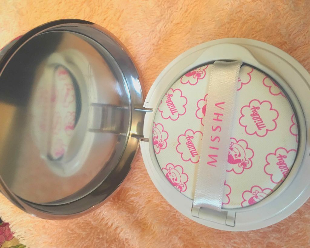 M クッションベース(ミルキー)/MISSHA/化粧下地を使ったクチコミ(2枚目)