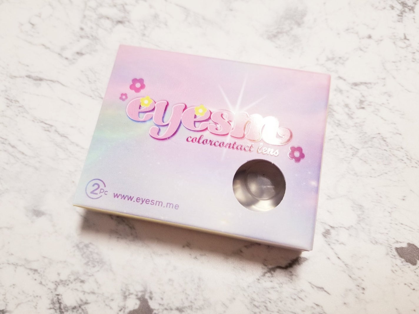 Lapis blue/eyesm/カラーコンタクトレンズを使ったクチコミ(2枚目)