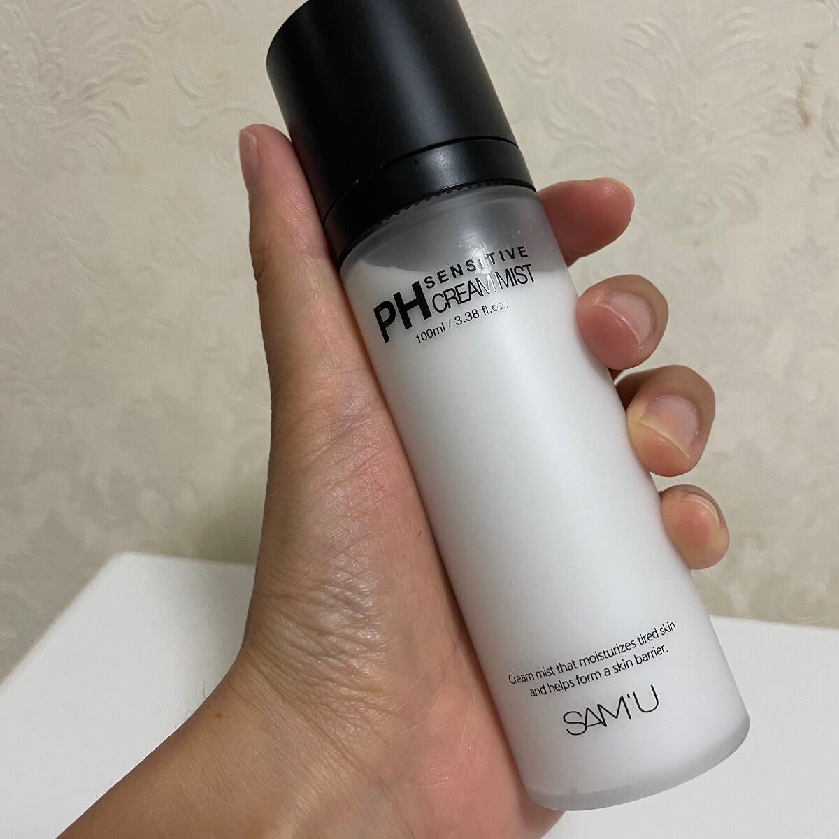PHセンシティブクリームミスト/SAM'U/ミスト状化粧水を使ったクチコミ(4枚目)