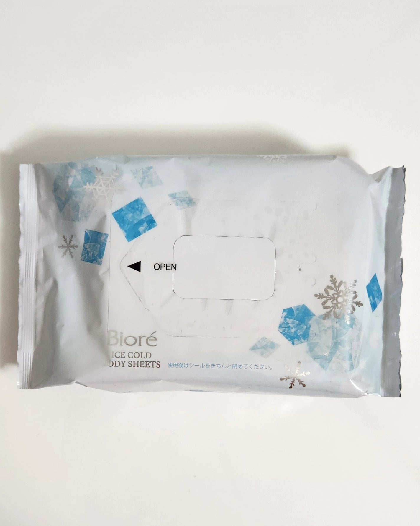 冷シート 無香性/ビオレ/ボディシートを使ったクチコミ(2枚目)