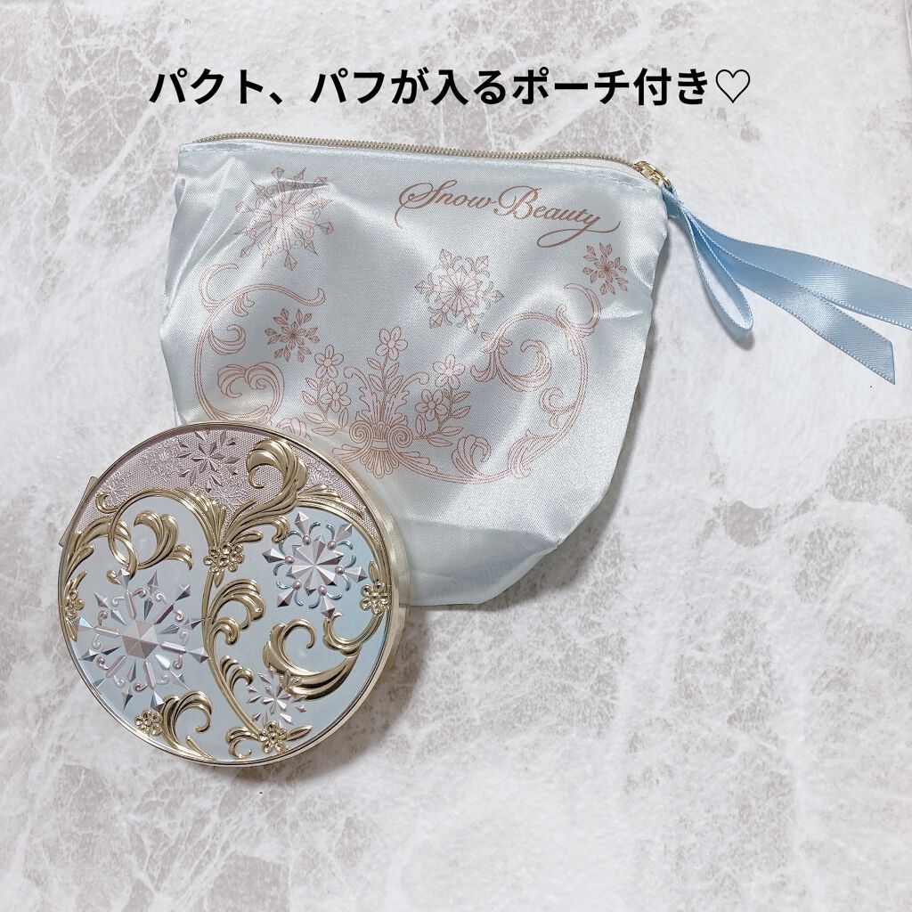 スノービューティー ホワイトニング スキンケアパウダーP2021		/スノービューティー/プレストパウダーを使ったクチコミ（3枚目）