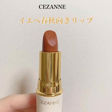 【#cezanne リップ 】
セザンヌ ラスティング リップカラーN 504 
￥480+tax 

                             💄イエベ向きリップ💛
         