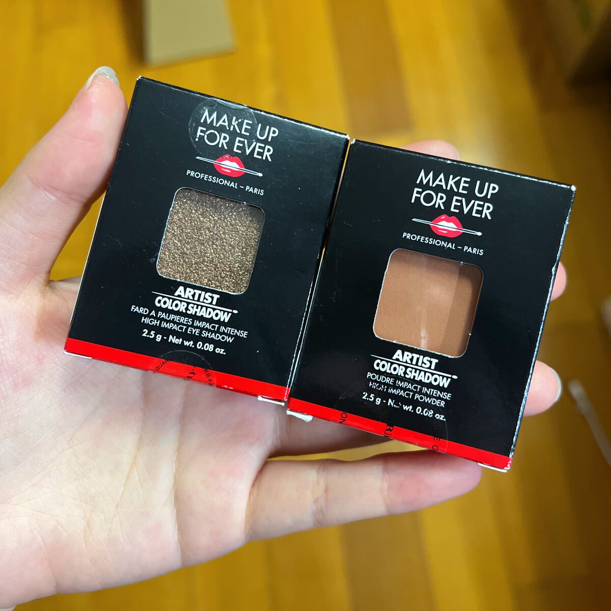 アーティストカラーシャドウ/MAKE UP FOR EVER/アイシャドウパレットを使ったクチコミ(5枚目)