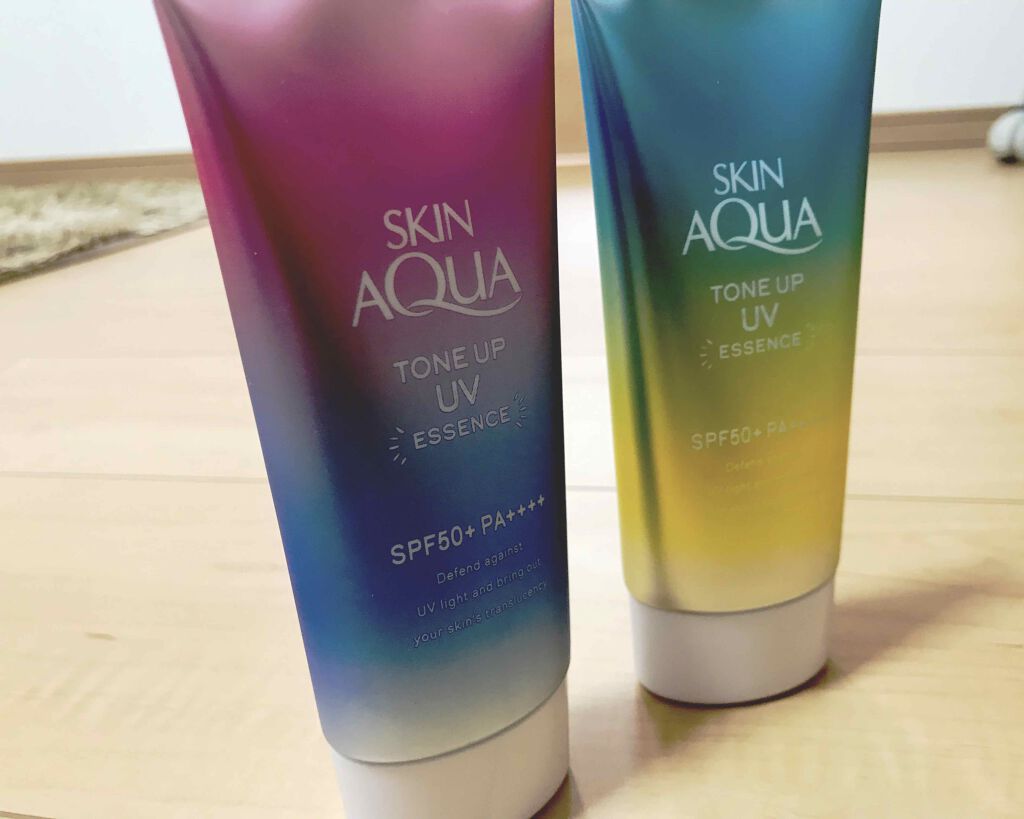 うみ on LIPS 「#スキンアクアトーンアップUV季節構わず使えます😊塗るとキラキ..」(1枚目)