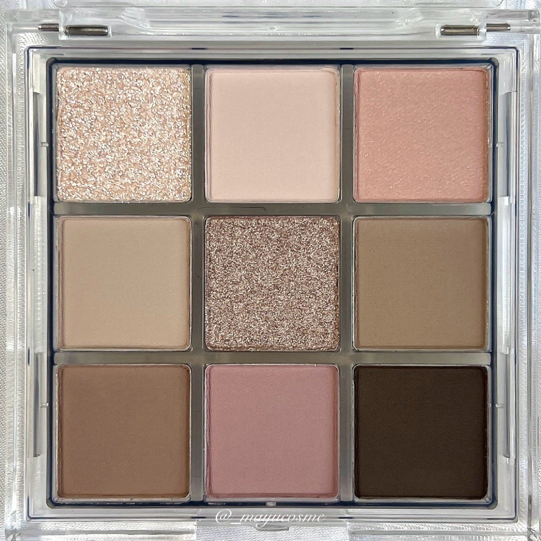 KEYBO FALL IN LOVE SHADOW PALETTE/keybo/アイシャドウパレットを使ったクチコミ(2枚目)