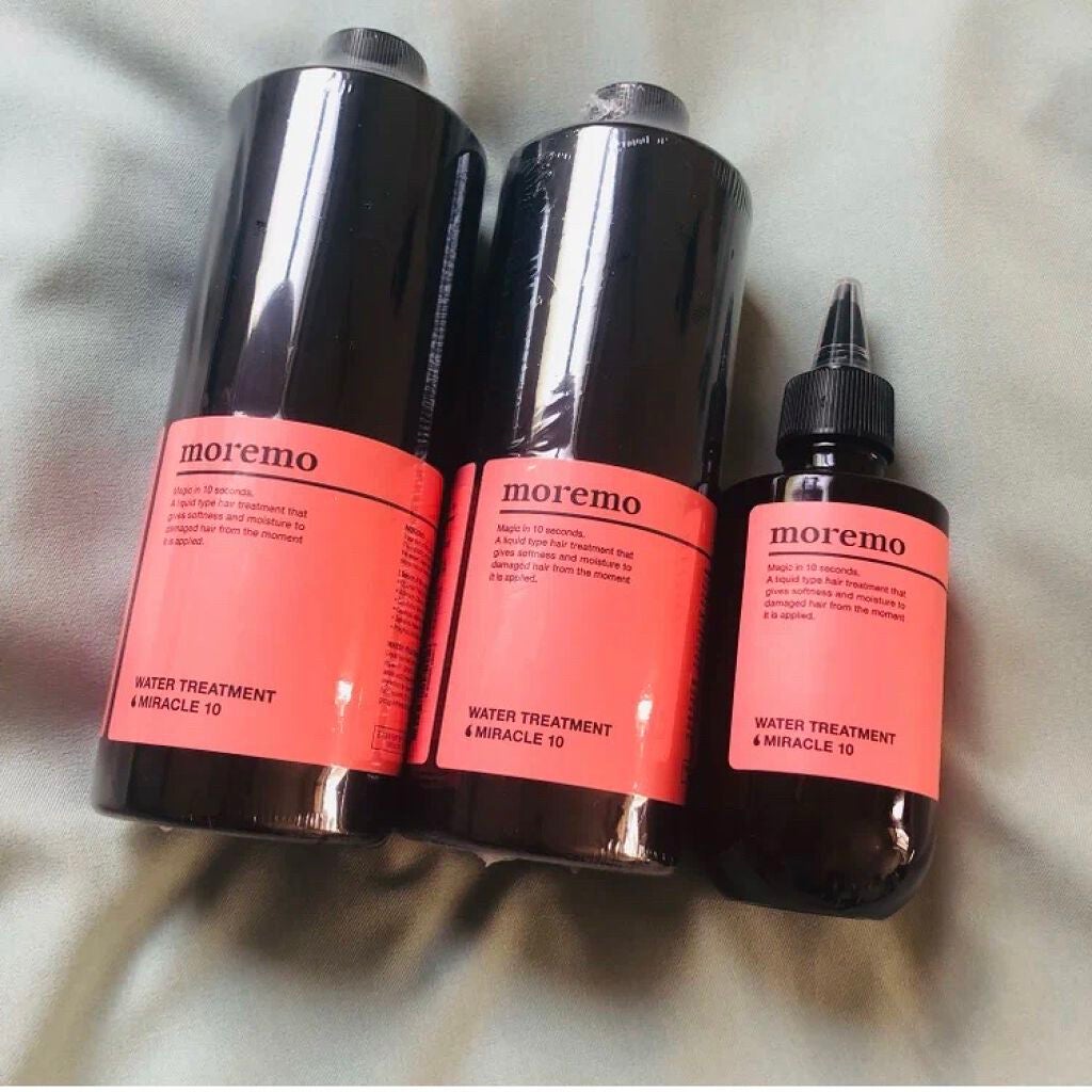 ウォータートリートメントミラクル10/moremo/洗い流すヘアトリートメントを使ったクチコミ(1枚目)