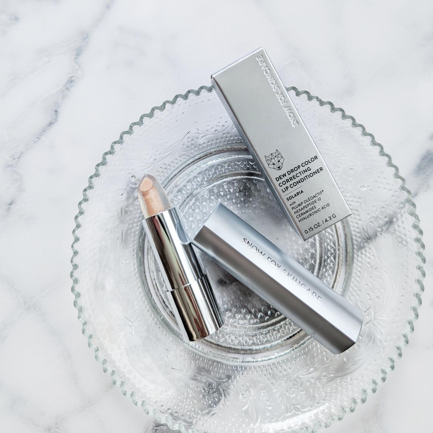 ルナリア リップ カラーコレクト コンディショナー/SNOW FOX SKINCARE/リップクリームを使ったクチコミ（1枚目）