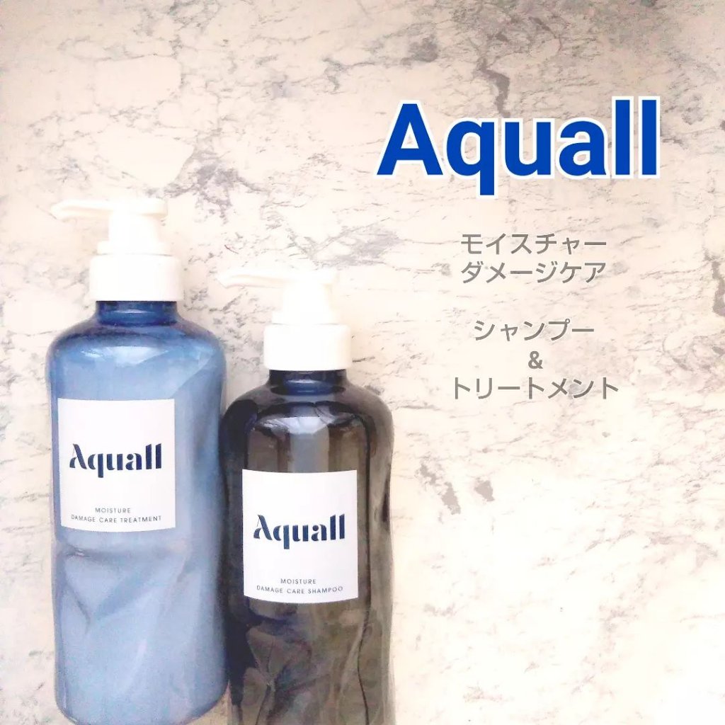 モイスチャーダメージケア シャンプー/トリートメント/Aquall/市販シャンプーを使ったクチコミ（1枚目）