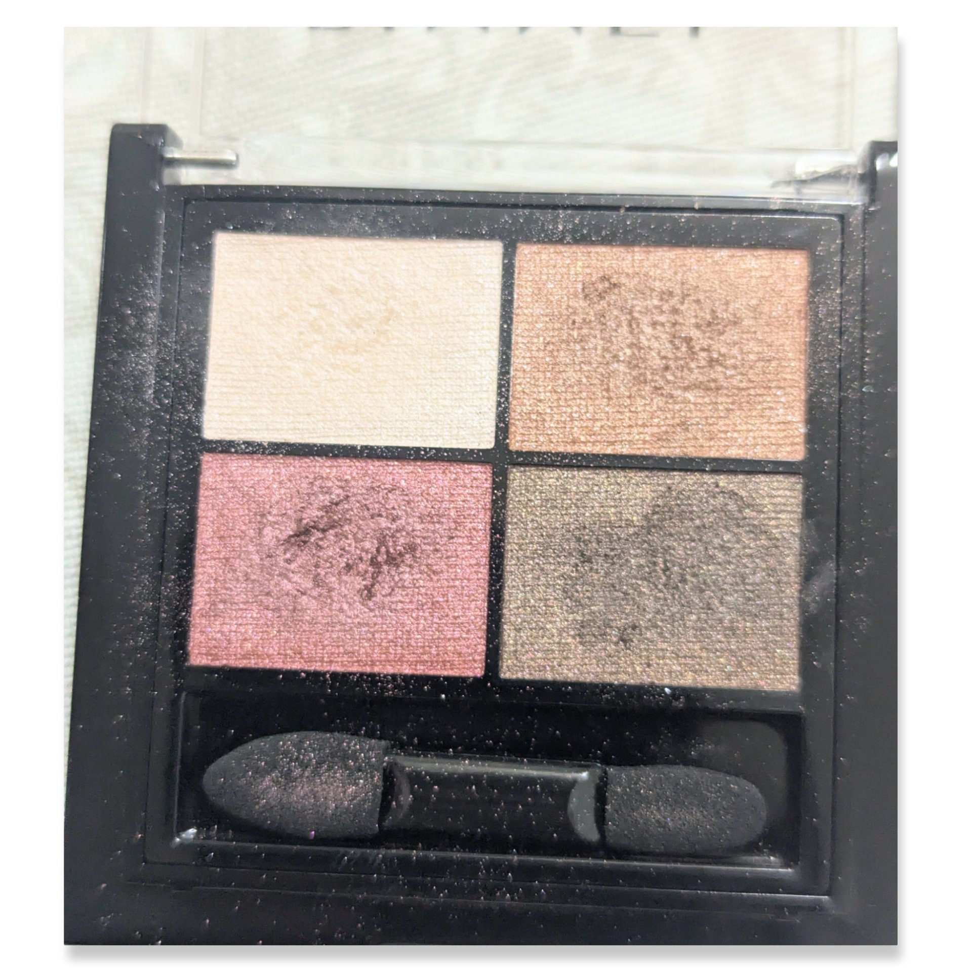 ワンダー エバー アイシャドウ 003　サンセットレッド/リンメル ロンドン/アイシャドウパレットを使ったクチコミ（3枚目）