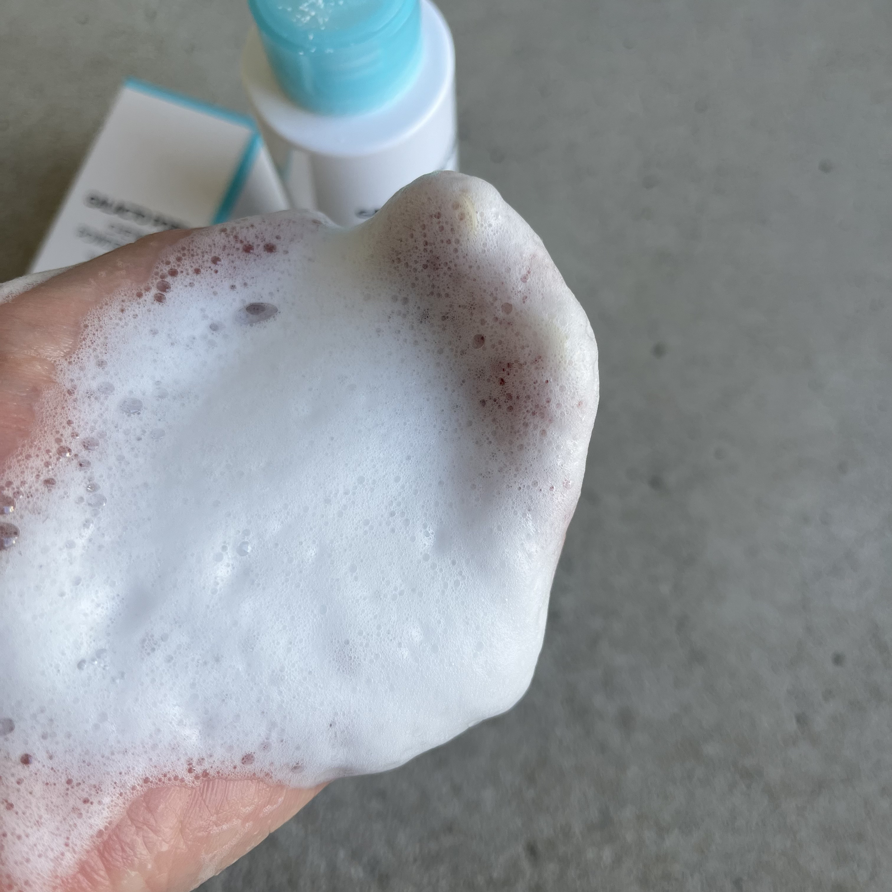 サミュ ガラクトポア チューイー パウダーウォッシュ/SAM'U/洗顔パウダーを使ったクチコミ（3枚目）