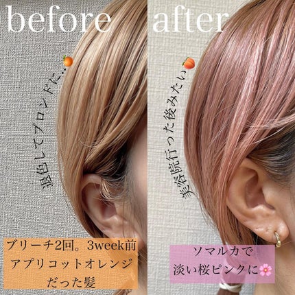 カラーシャンプー/チャージ/SOMARCA/サロンシャンプーを使ったクチコミ(3枚目)