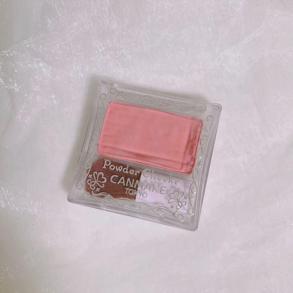 【旧品】パウダーチークス/キャンメイク/パウダーチークを使ったクチコミ(2枚目)