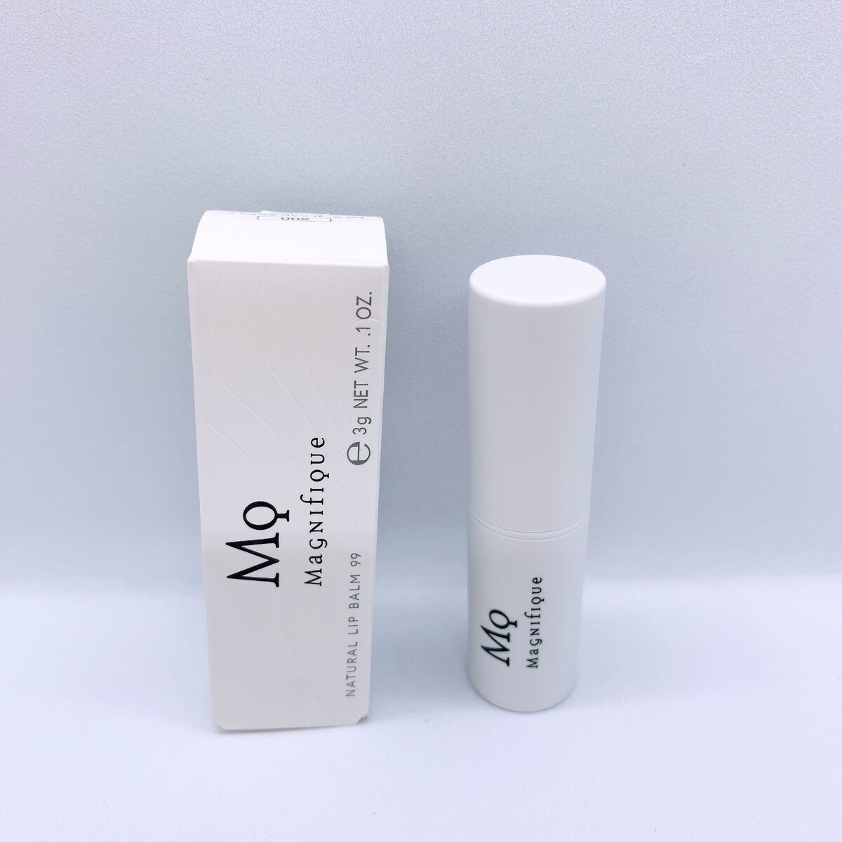 マニフィーク ナチュラルリップバーム99のクチコミ「マニフィークのナチュラルリップバームを使用しました😊

002ティントは高保湿ながらベタつきが.....」（1枚目）