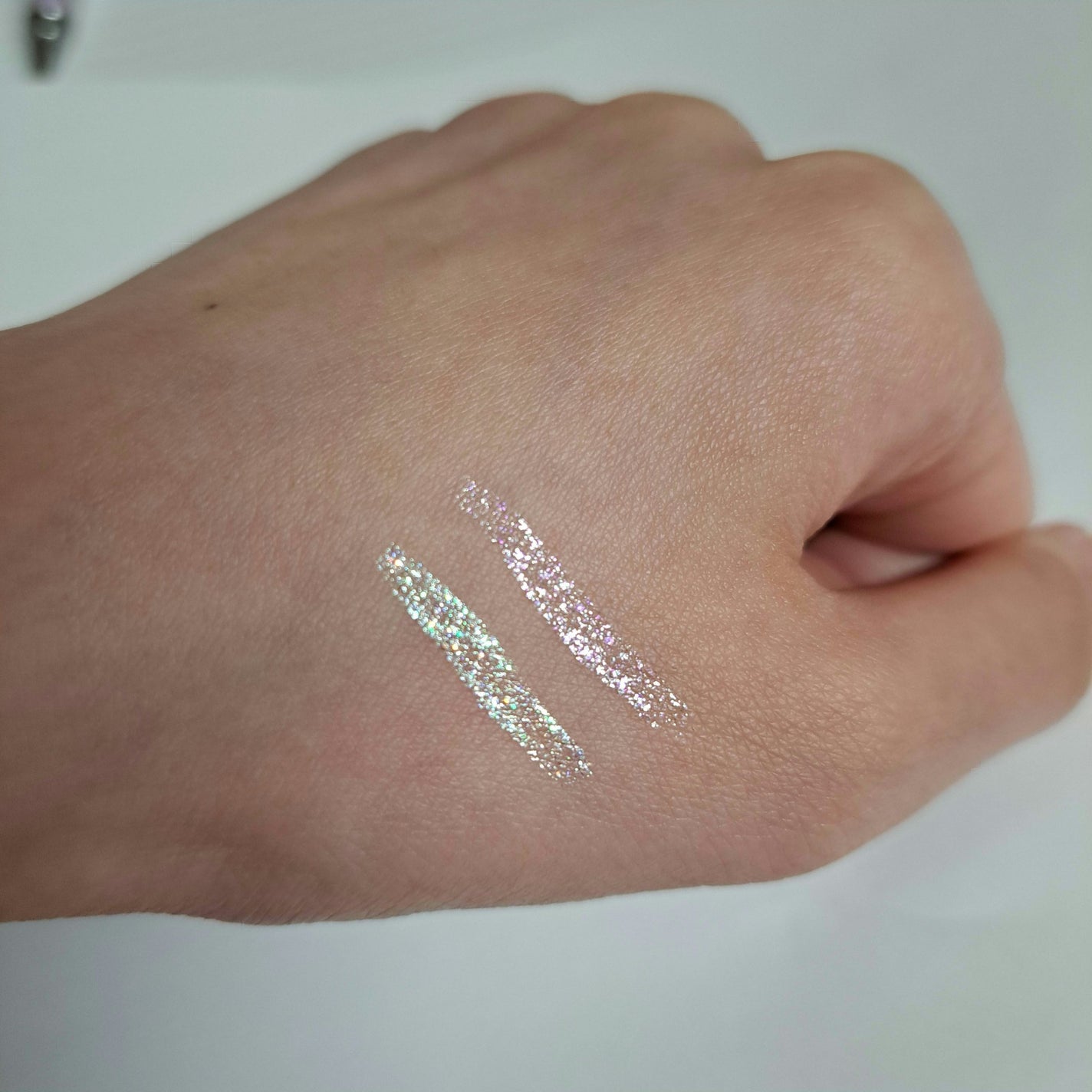 リキッド グリッター シャドウ/rom&nd/グリッターを使ったクチコミ(4枚目)