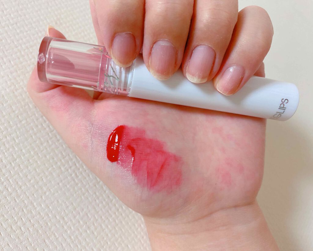 ウォーターグレーズティント/EGLIPS/リップティントを使ったクチコミ(3枚目)