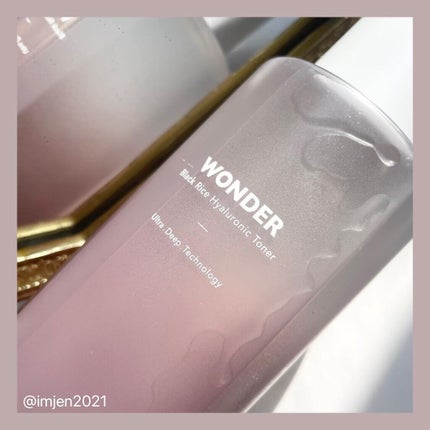 ブラックライス ヒアルロニックトナー/haruharu wonder/化粧水を使ったクチコミ(1枚目)