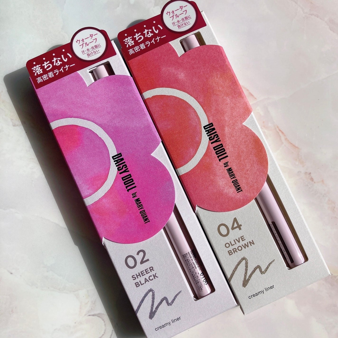 デイジードール クリーミーライナー/DAISY DOLL by MARY QUANT/ペンシルアイライナーを使ったクチコミ(4枚目)