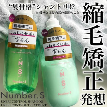 うねりコントロール シャンプー／ヘアトリートメント/Number.S /シャンプー・コンディショナーを使ったクチコミ（1枚目）