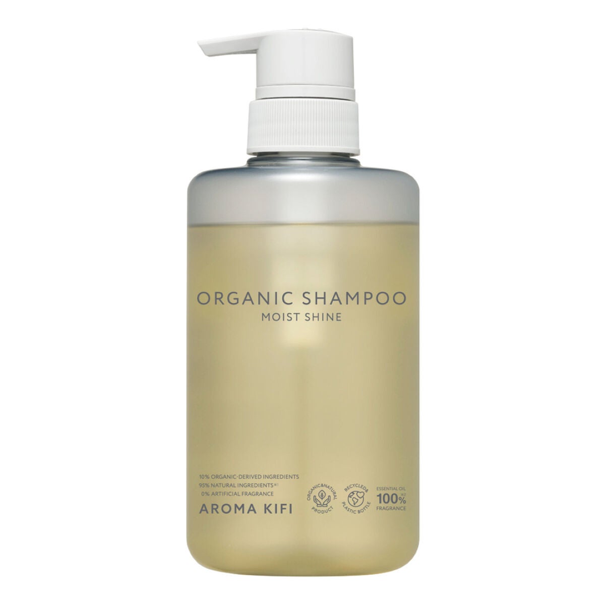 オーガニックシャンプー/トリートメント<モイストシャイン> シャンプー本体 480ml