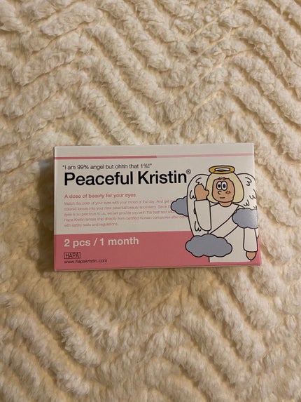 Peaceful Kristen/Hapa kristin/カラーコンタクトレンズを使ったクチコミ(1枚目)