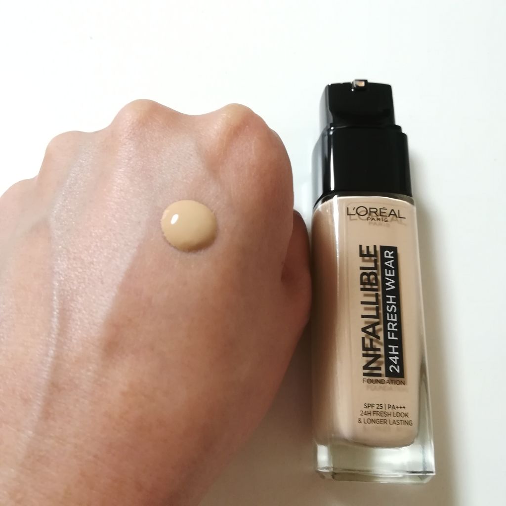 インファリブル フレッシュウェア ファンデーション/ロレアル パリ/リキッドファンデーションを使ったクチコミ(3枚目)