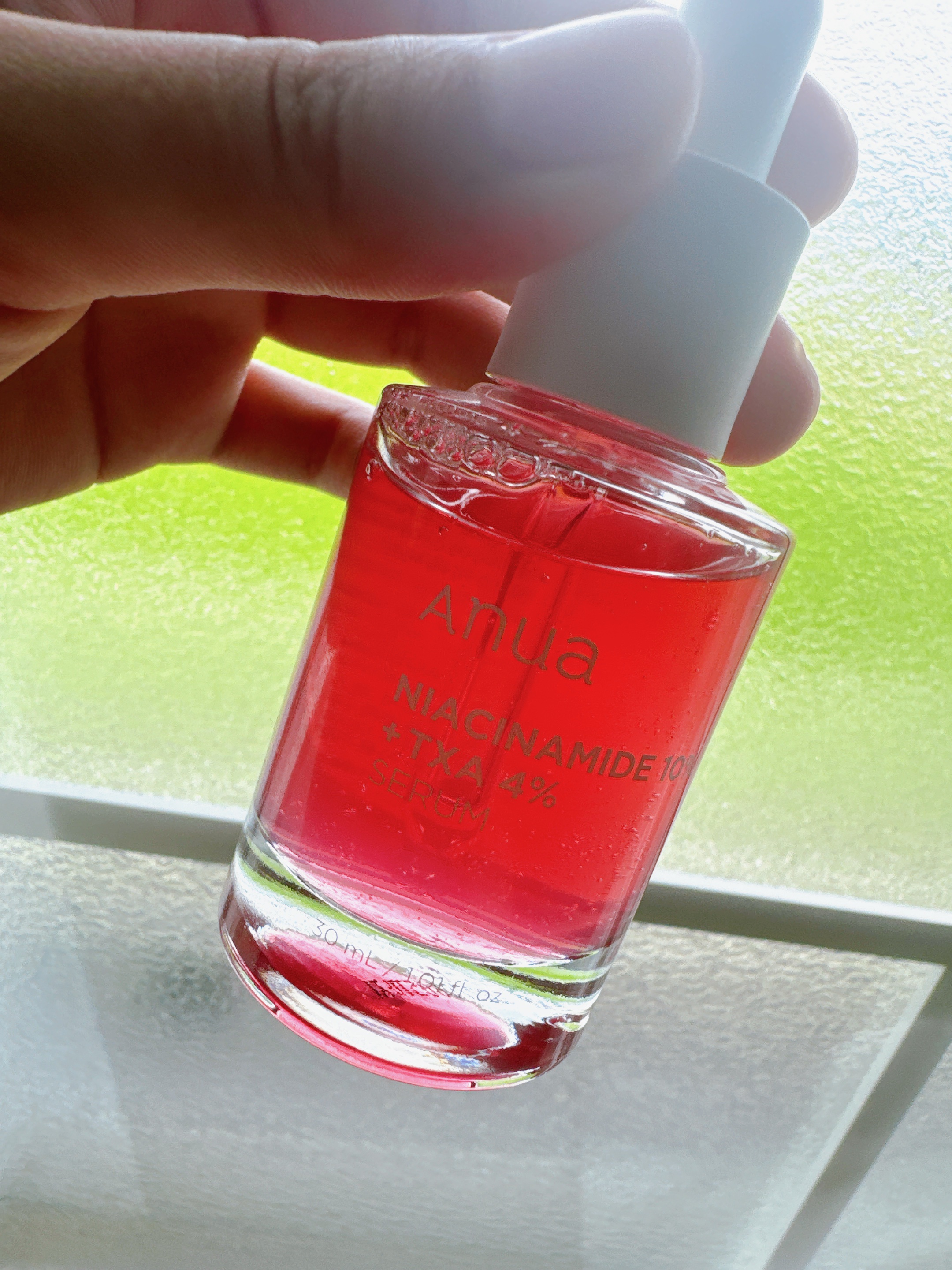 ダークスポットセラム｜Anuaの効果に関する口コミ - 赤い美容液