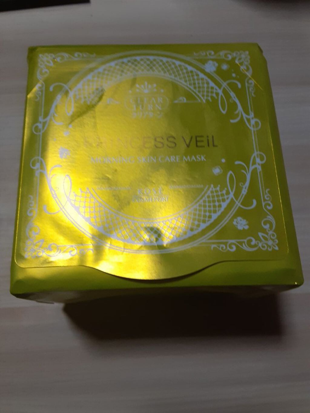 プリンセスヴェール モーニング スキンケア マスク/クリアターン/シートマスク・パックを使ったクチコミ(1枚目)