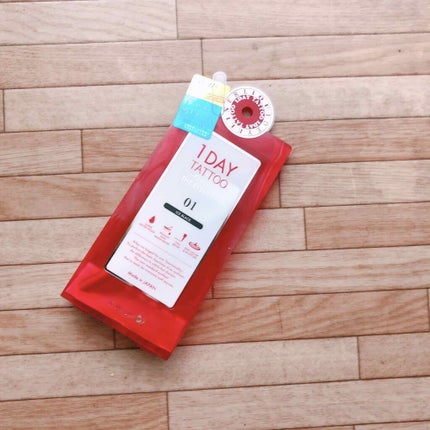 1DAY TATTOO プロキャスト ザ・アイライナー/K-パレット/リキッドアイライナーを使ったクチコミ(1枚目)