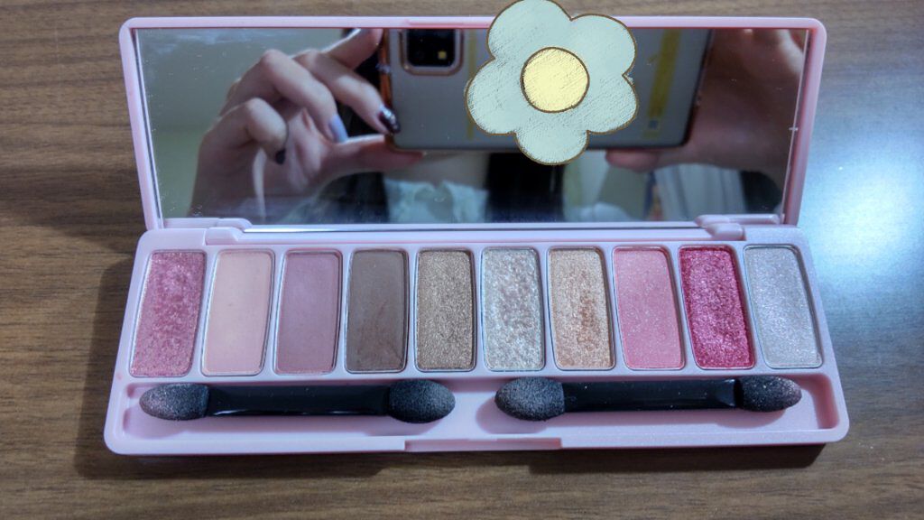 プレイカラー アイシャドウ/ETUDE/アイシャドウパレットを使ったクチコミ（3枚目）