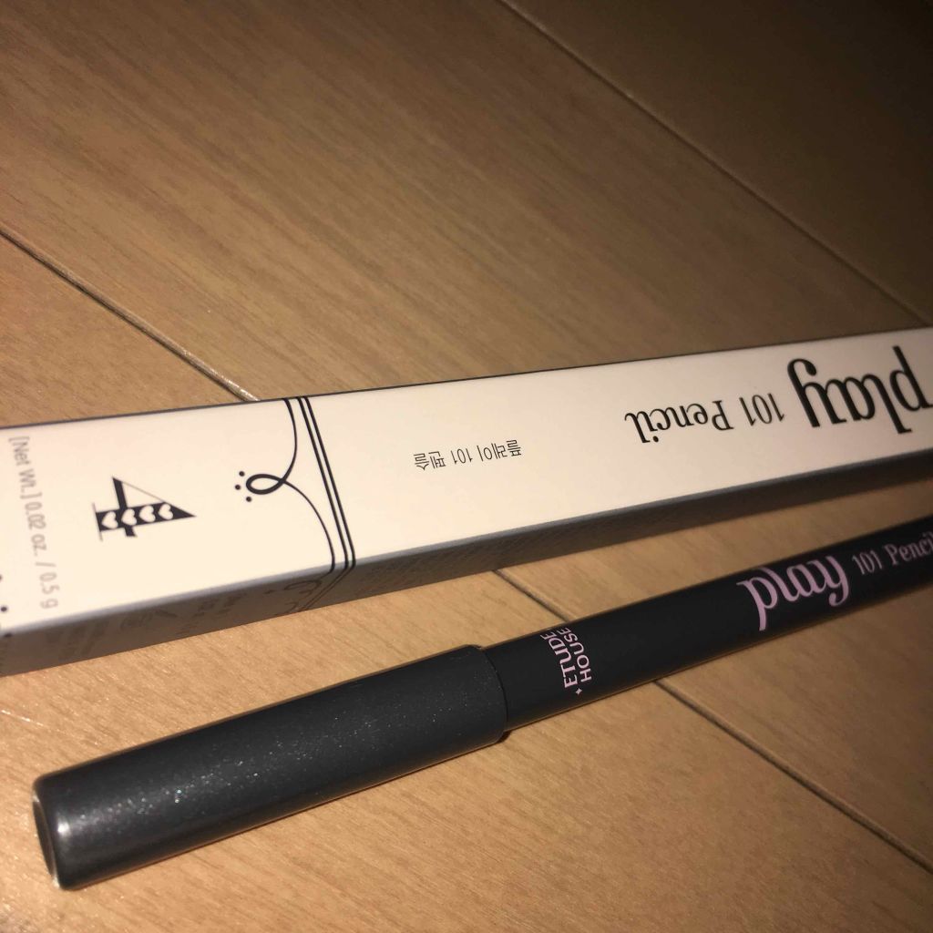 プレイ101 ペンシル/ETUDE/ペンシルアイライナーを使ったクチコミ（1枚目）