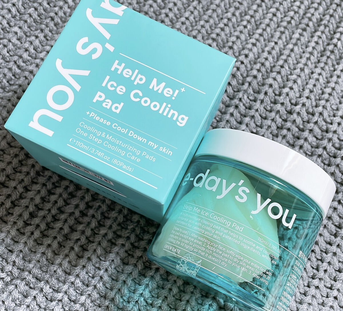 ヘルプミー! アイスクーリングパッド/One-day's you/トナーパッドを使ったクチコミ（1枚目）
