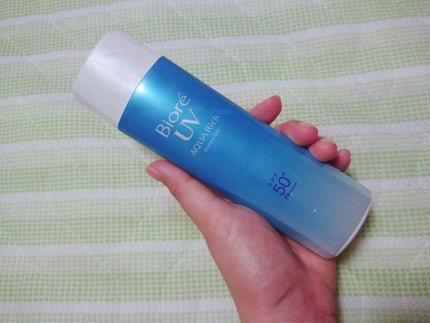 ビオレUV アクアリッチウォータリージェル /ビオレ/日焼け止め・UVケアを使ったクチコミ(1枚目)