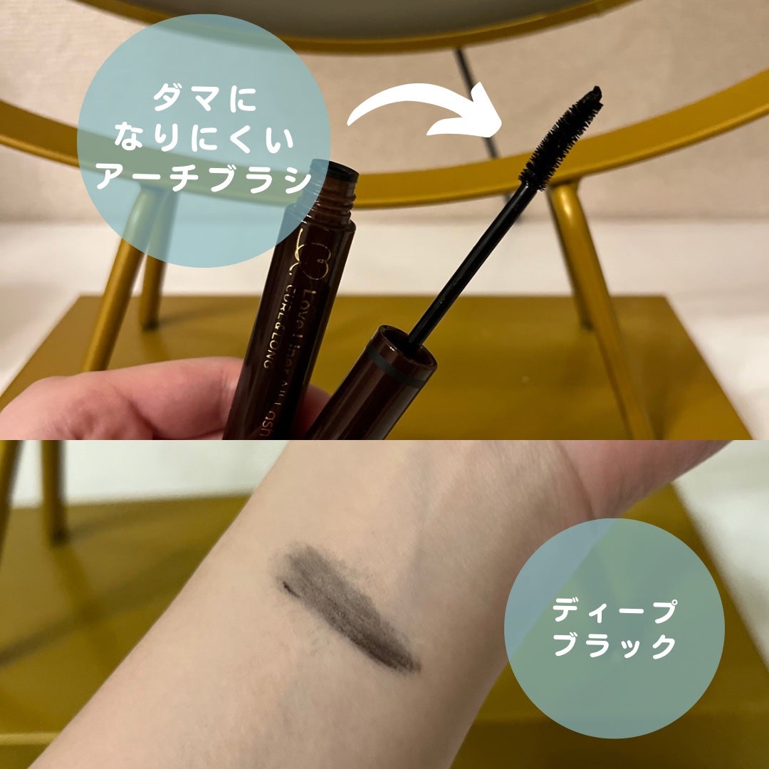 オールラッシュ マスク カール&ロング<マスカラ>/ラブ・ライナー/マスカラを使ったクチコミ(2枚目)