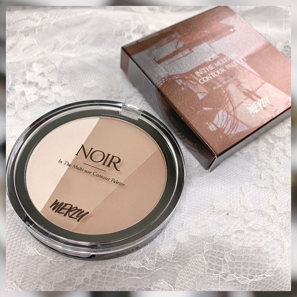 NOIR IN THE MULTI-USE CONTOUR PALETTE/MERZY/シェーディングを使ったクチコミ(6枚目)