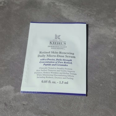 Kiehl's DS RTN リニューイング セラムのクチコミ「レチノールといえばこの美容液!!

【使った商品】
Kiehl's DS RTN リニューイン.....」（1枚目）