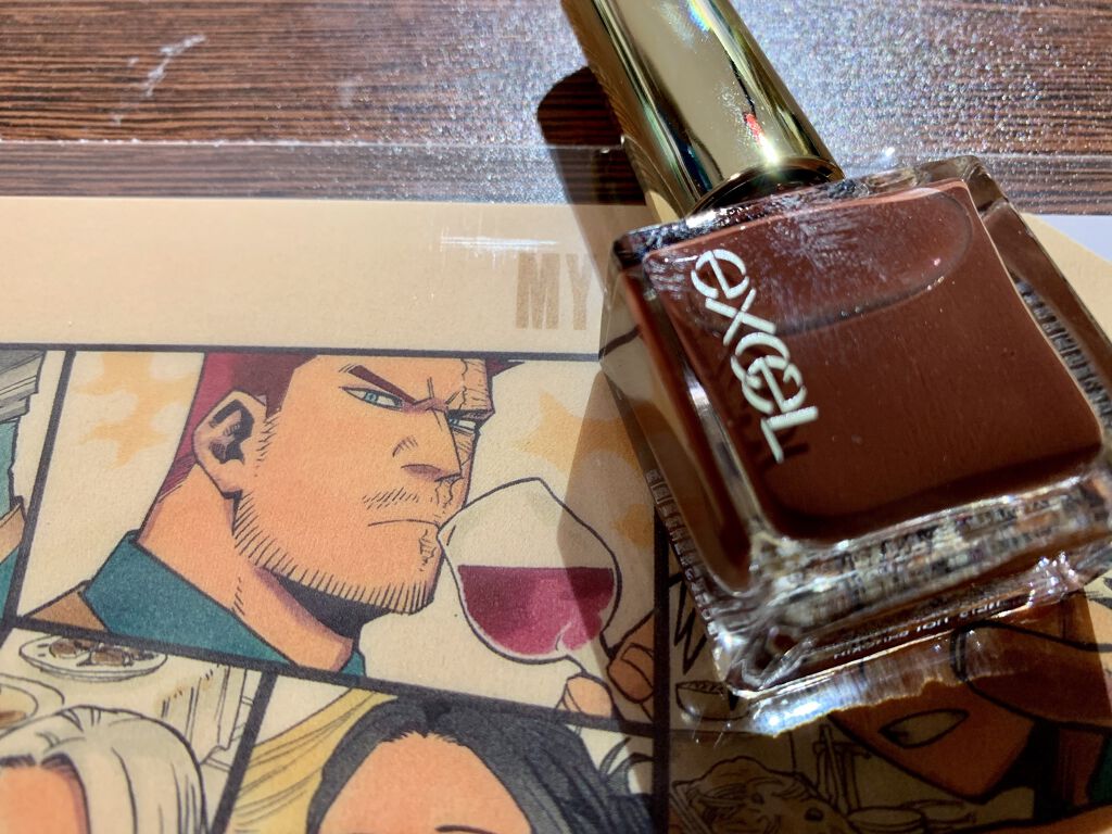 エクセル ネイルポリッシュ N NL25 スターリーナイト/excel/マニキュアを使ったクチコミ（3枚目）