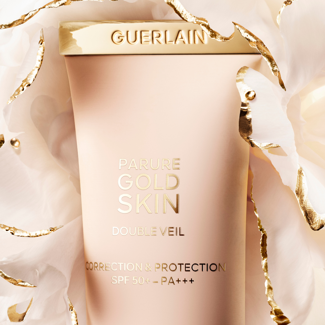 パリュール ゴールド スキン ダブル ヴェール プライマー/GUERLAIN/化粧下地を使ったクチコミ(1枚目)