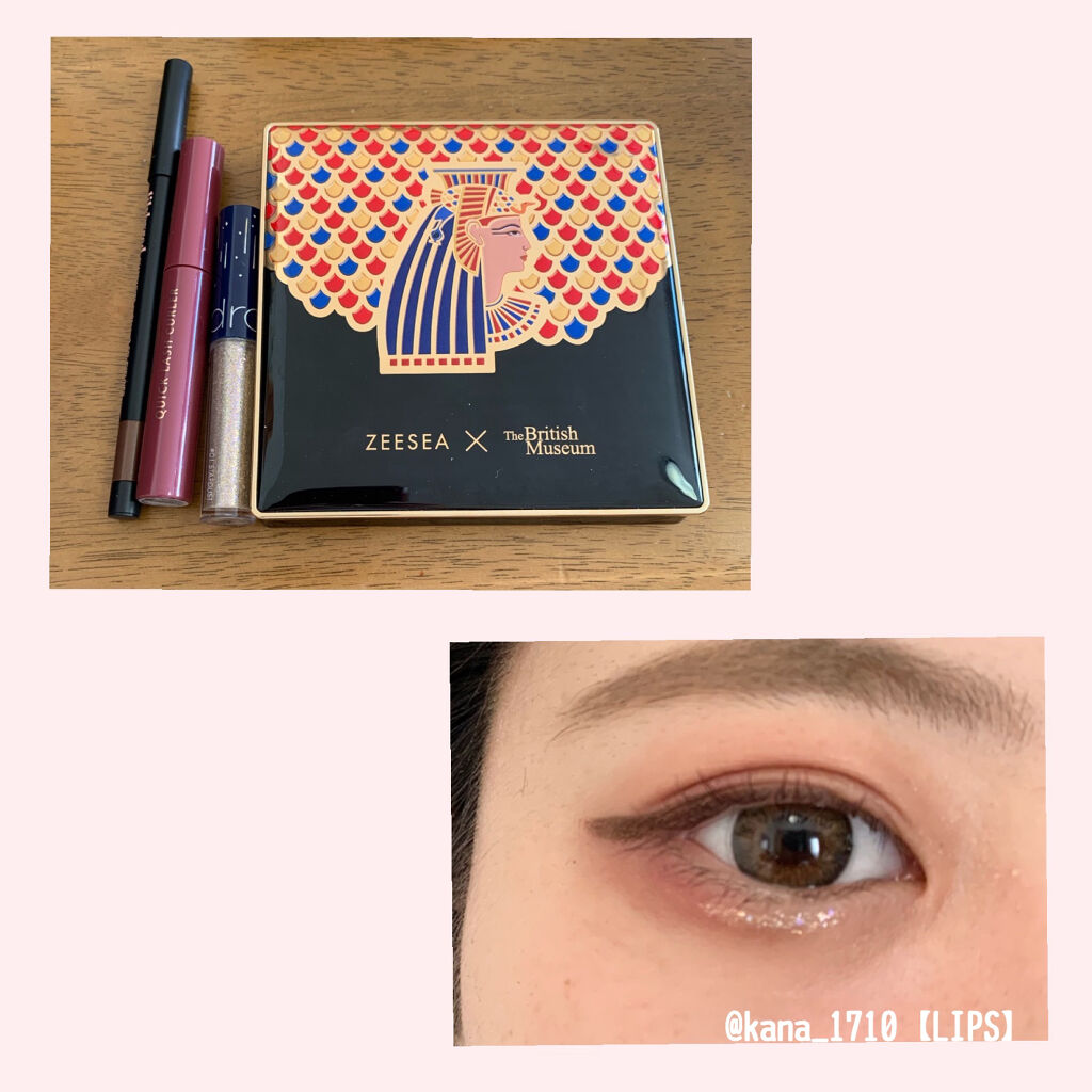 Starry Eyes Am9 to Pm9 Gel Eyeliner 02 #Glam Mocha/lilybyred/ジェルアイライナーを使ったクチコミ（1枚目）