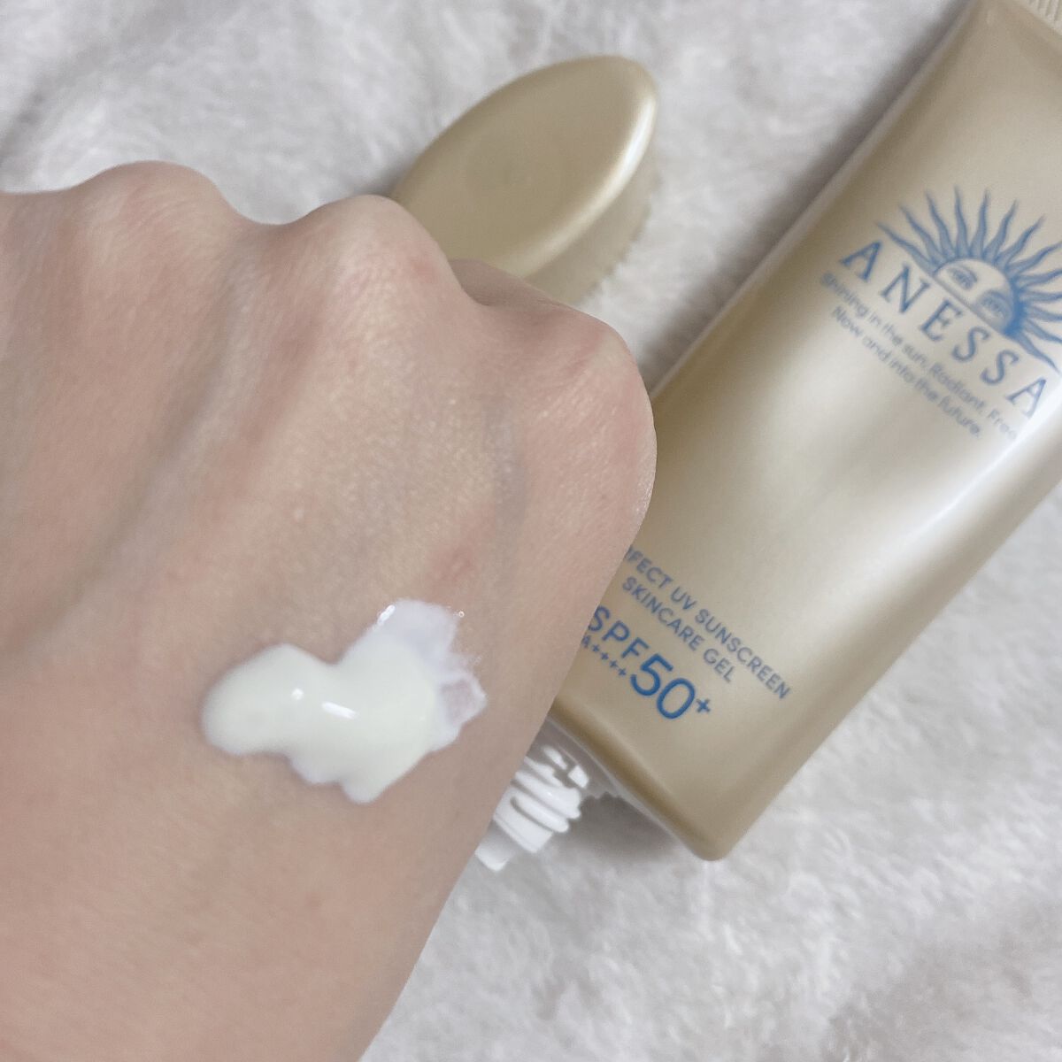 パーフェクトUV スキンケアジェル N/アネッサ/日焼け止め・UVケアを使ったクチコミ（2枚目）