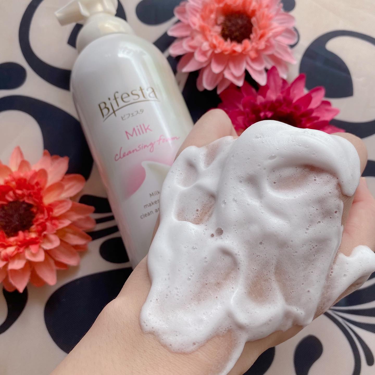 もっちりミルク泡クレンジング/ビフェスタ/クレンジングを使ったクチコミ（3枚目）