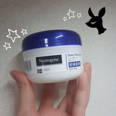 Neutrogena ノルウェー フォーミラ ディープモイスチャー ボディクリームのクチコミ「ニュートロジーナ ボディクリーム 乾燥肌用

微香性となっているが、クリーム特有のクセのある香.....」（1枚目）