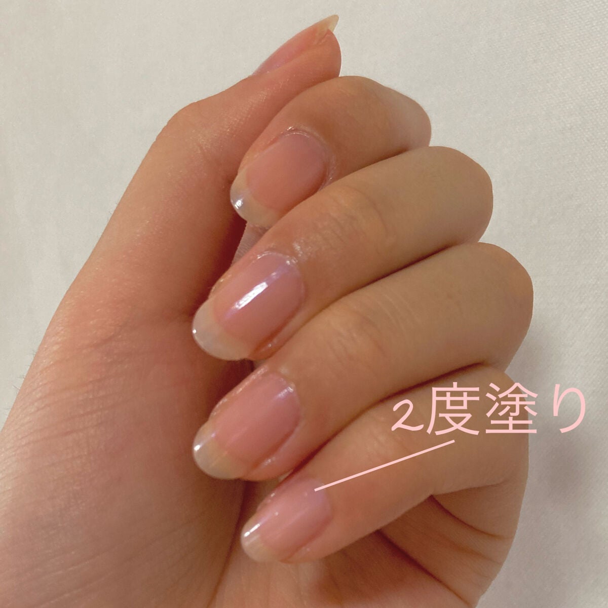 ACサロンネイルプライマー/セリア/ネイルベースコートを使ったクチコミ(3枚目)