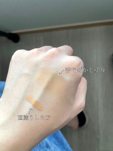 REVLON カラーステイ コンシーラーのクチコミ「【初コンシーラー!!自分の買う前にコンシーラーでどんなものかお試し！】

REVLON
カラー.....」（3枚目）