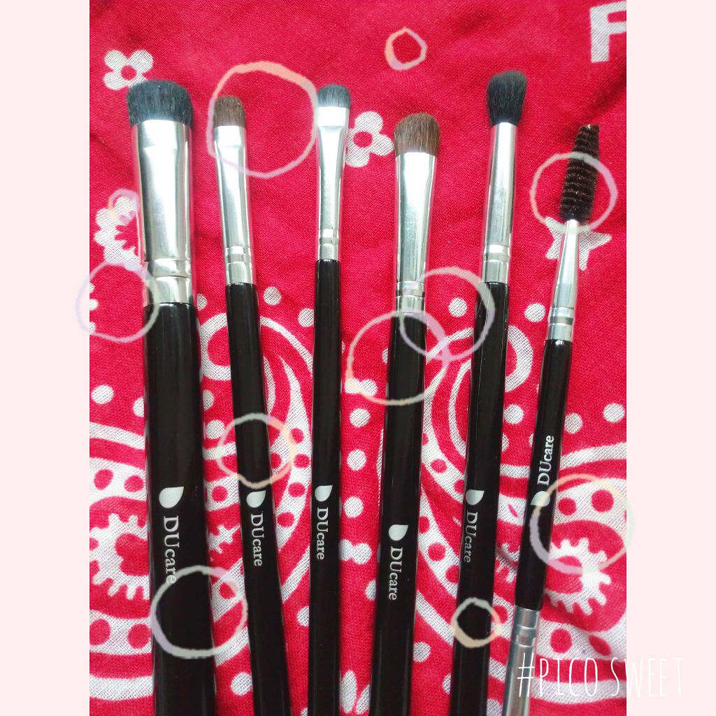 6 Pieaces Eye Makeup Brush Set/DUcare/メイクブラシを使ったクチコミ（1枚目）