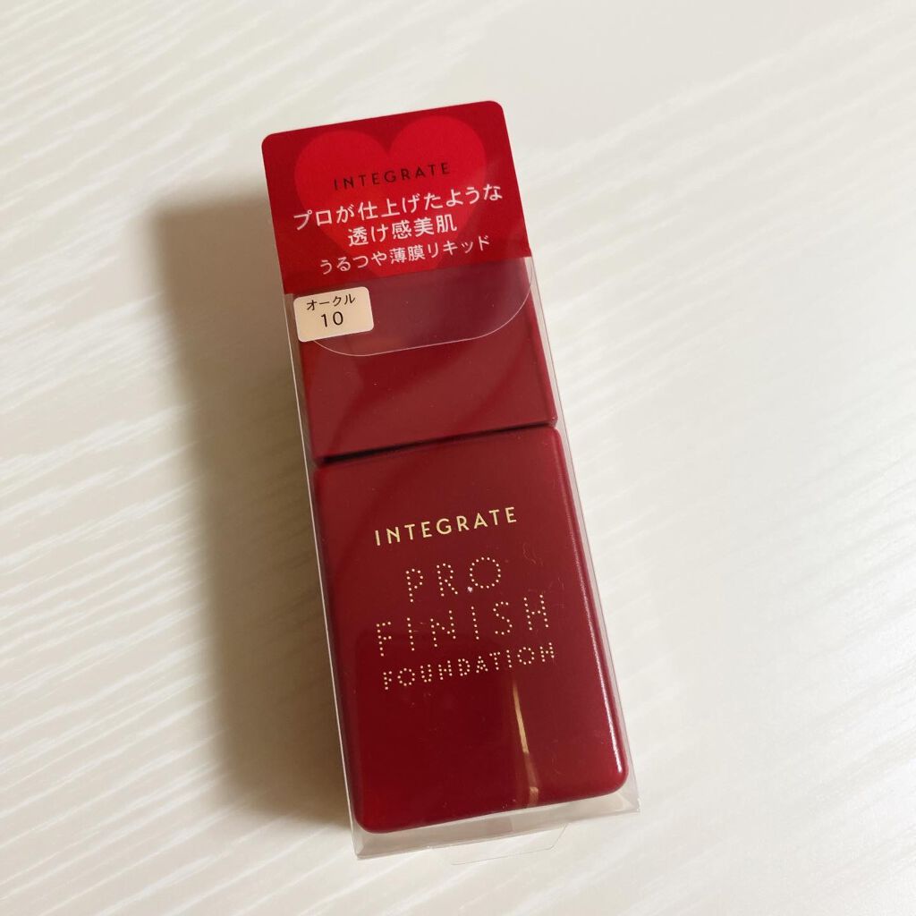 プロフィニッシュリキッド/インテグレート/リキッドファンデーションを使ったクチコミ(1枚目)