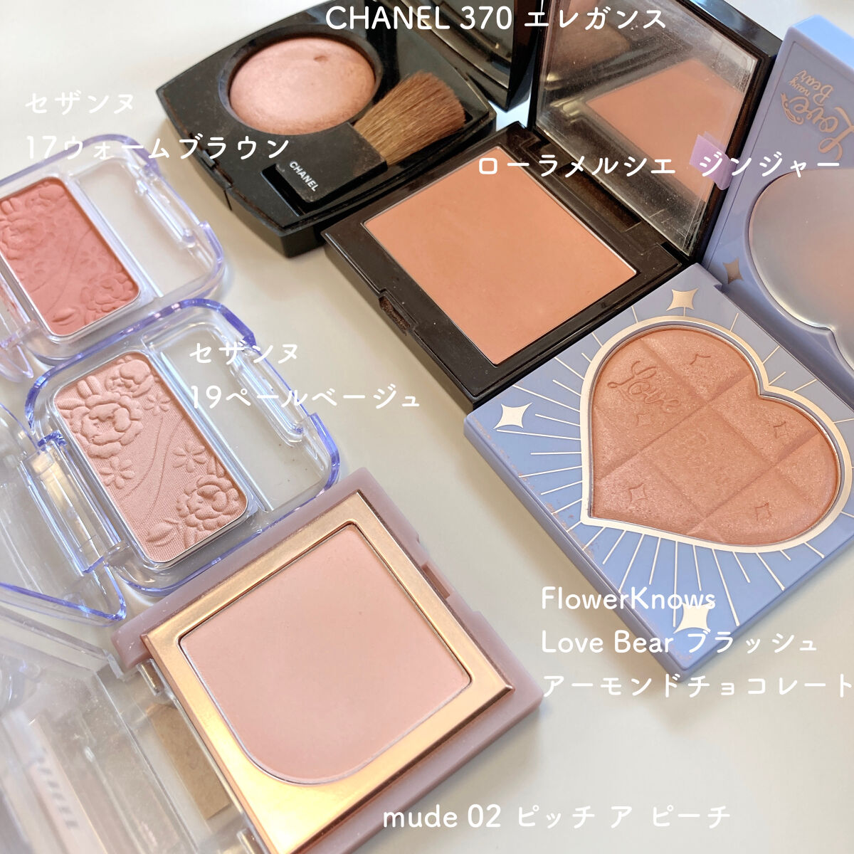 あなたはどっち派？CHANEL・CEZANNE・ローラ メルシエ