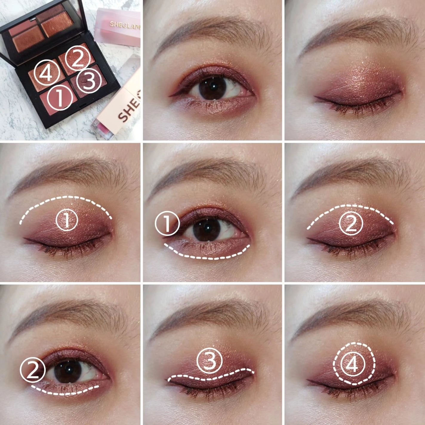 クワッドアイシャドー/NARS/アイシャドウパレットを使ったクチコミ(4枚目)