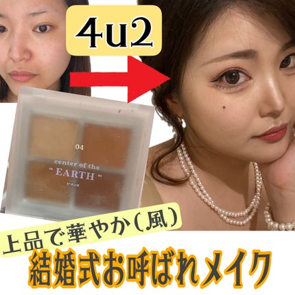 アイシャドウパレット/4U2/アイシャドウパレットを使ったクチコミ(1枚目)